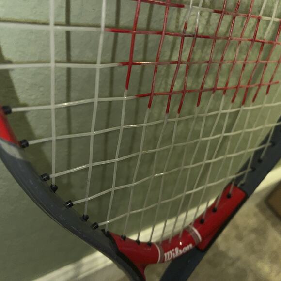 Wilson Feder 25 , 25 Inch Long,3 7/8 Grip .Gray And Red. - Picture 7 of 11